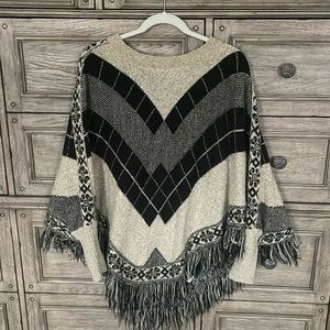 Gently Worn Boutique Poncho/Sweater